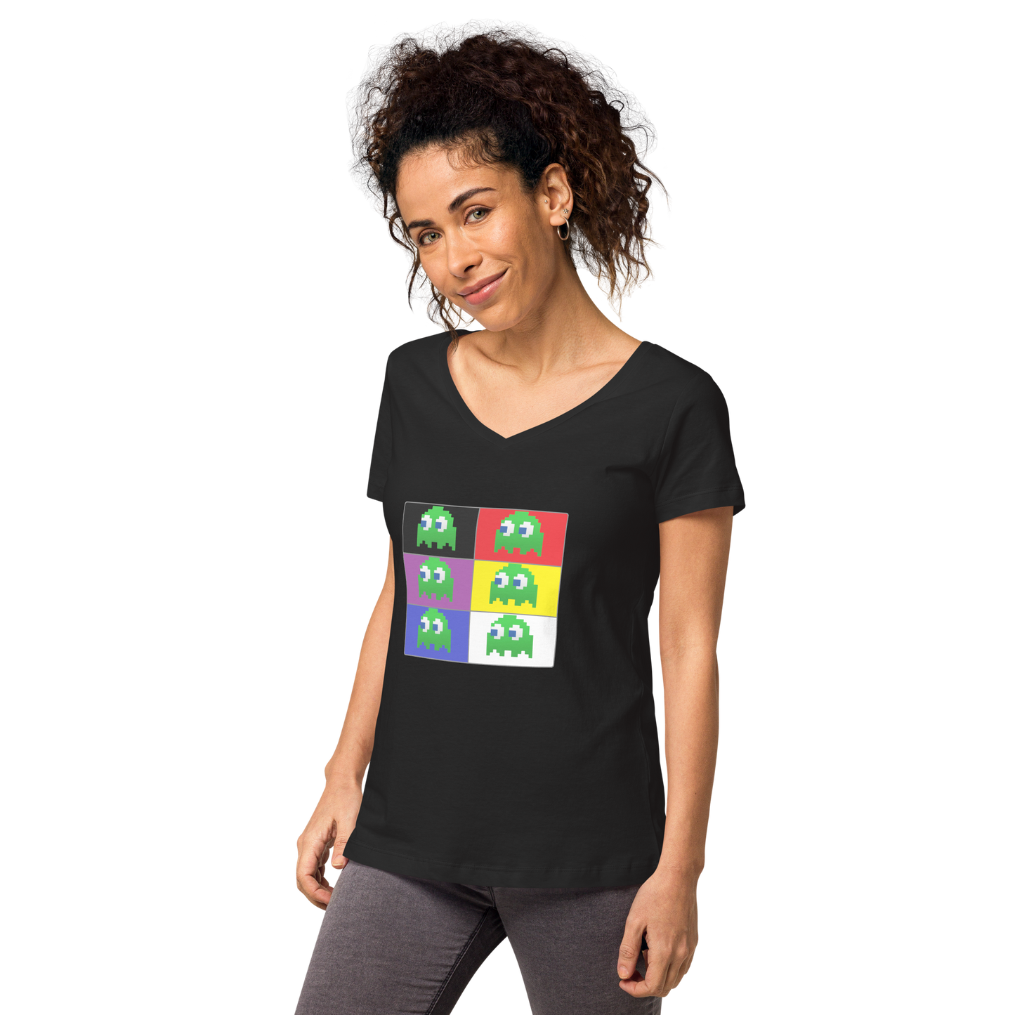 Pac Women’s fitted v-neck t-shirt