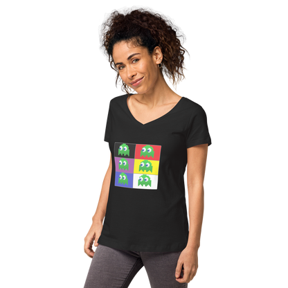 Pac Women’s fitted v-neck t-shirt