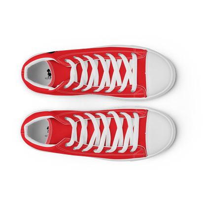 Women’s high top canvas shoes