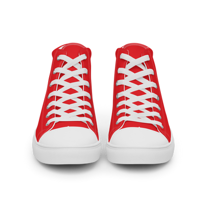 Women’s high top canvas shoes