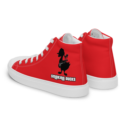 Women’s high top canvas shoes