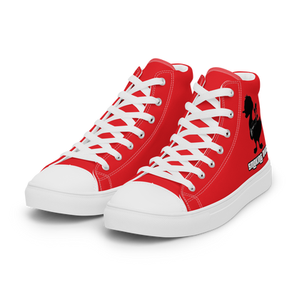 Women’s high top canvas shoes