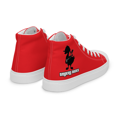 Women’s high top canvas shoes