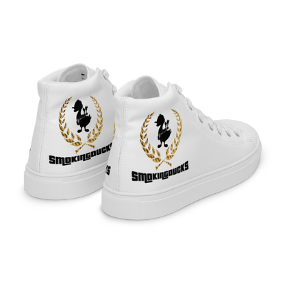 Women’s high top canvas shoes