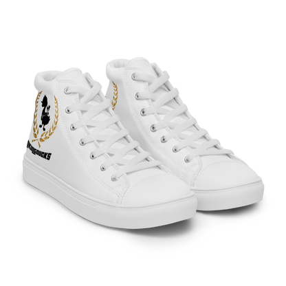 Women’s high top canvas shoes